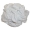 Absorbents Midwest Reclaimed White Cotton Sheeting Cloth Rags, 25lb Box 30-450-B - alternate 2